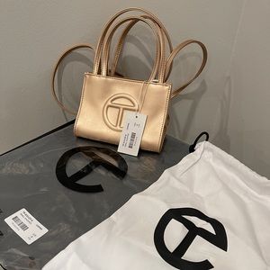 Brand new Telfar! Small, copper color. Never used!